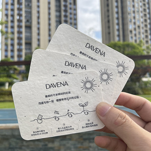 Badges en papier semable personnalisés avec motif ange et croix, aimants de réfrigérateur, billets d'événement créatifs et invitations florales - Product Image 1