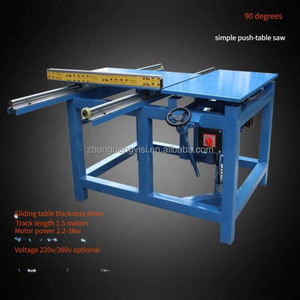 Scie circulaire portative 220V pour le travail du bois, à panneau coulissant, machine de découpe à 45 degrés, puissance 2KW, poids 50kg, pour rails de meubles anciens - Product Image 5