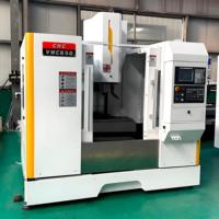Centre d'usinage vertical CNC à trois et cinq axes à faible coût et haute vitesse de Chine, petite fraiseuse CNC entièrement automatique.