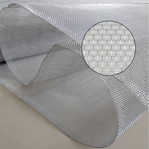 Rollo de malla moscas DE SEGURIDAD DE ALUMINIO tejido al por mayor, mosquitera para ventana, mosquitera, punzonado de alambre de acero inoxidable incluido - Product Image 4