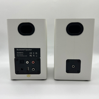 Zweiwege 50W 3-Zoll-Subwoofer Holz-Regallautsprecher Computer-Lautsprechersystem 2.0 Aktiv Kabelgebunden/Kabellos für Heimkino Studiomonitor