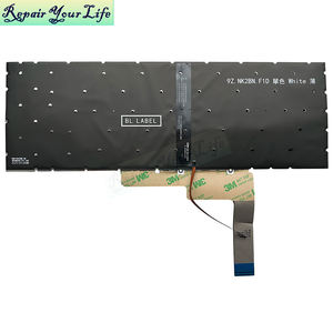 Teclado Retroiluminado de 6 Pines para Portátil MSI Katana GF66 <span class=keywords><strong>GF76</strong></span> Crosshair 15 A11U 15-A11UCK A11UDK A11UEK, Teclado F6 con Bluetooth - Product Image 5