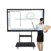 <span class=keywords><strong>Tableau</strong></span> blanc <span class=keywords><strong>interactif</strong></span> de 100 pouces 4K Smart Board tout en un PC écran tactile <span class=keywords><strong>interactif</strong></span> pour la conférence et l'éducation - Product Image 2