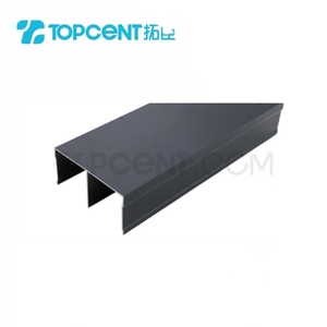 Topcent Moderne <span class=keywords><strong>Porte</strong></span> Coulissante Rouleau Noir Blanc Fer et Nylon pour Fenêtre et Hôtel <span class=keywords><strong>Placard</strong></span> <span class=keywords><strong>Porte</strong></span> Montage - Product Image 2