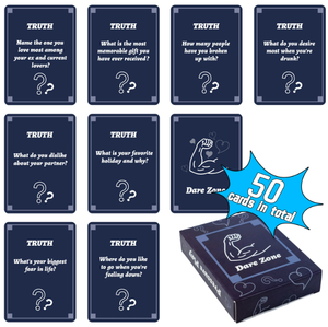 Nouveau <span class=keywords><strong>jeu</strong></span> de <span class=keywords><strong>quiz</strong></span> interactif pour team building et soirées, avec 50 cartes, idéal pour les réunions entre amis et le divertissement. - Product Image 2