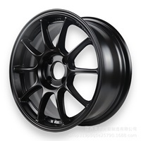 Rines de Aleación de Aluminio Forjado para Modelo 3, 20-21 Pulgadas, 5x120 5x130 PCD, Acabado Negro, Diseño Cóncavo