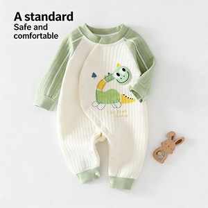 Tutina per Neonati con Motivi Cartoon, Calda e Confortevole, Abbigliamento Unisex Autunno-Inverno, Vendita all'Ingrosso - Product Image 2