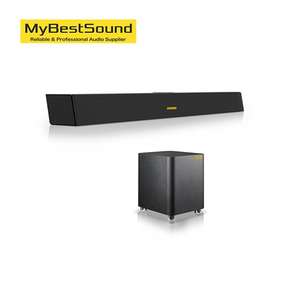2,1 Home Theater Barra <span class=keywords><strong>de</strong></span> sonido inalámbrica Altavoz <span class=keywords><strong>de</strong></span> TV con Subwoofer Conectividad fácil Barras <span class=keywords><strong>de</strong></span> sonido - Product Image 5