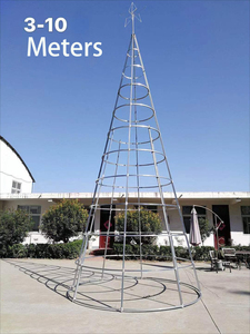 Merry <strong>Tree</strong> Large <strong>Frame</strong> 3-30m High Quality PVC Pine Artificial Christmas <strong>Tree</strong> Standing Base Outdoor <strong>Xmas</strong> Decoration Shopping - Product Image 3
