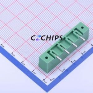 KF2EDGRM-7.5-4P Plug-in Terminal Block Bent Lead Through Hole,P=7.5mm <b>Board</b>-to-<b>Board</b> / Socket - Closed Screw Fixing 1x4P 7.5mm - Product Image 2