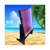 Chine Personnalisable Carnaval Activité Interactive Lucky Lotto Plinko Board Led Light Lottery Box Fun Game Machine Props