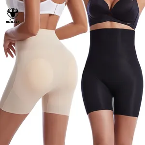 Plus size senza cuciture a vita alta butt enhancer lifter underwear foam silicone imbottito mutandine per anca e glutei per donne con cuscinetti