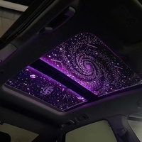 Kit de film ciel étoilé pour toit ouvrant de voiture électrique avec personnalisation de motifs pour voiture avec toit ouvrant adapté à Toyota Highlander