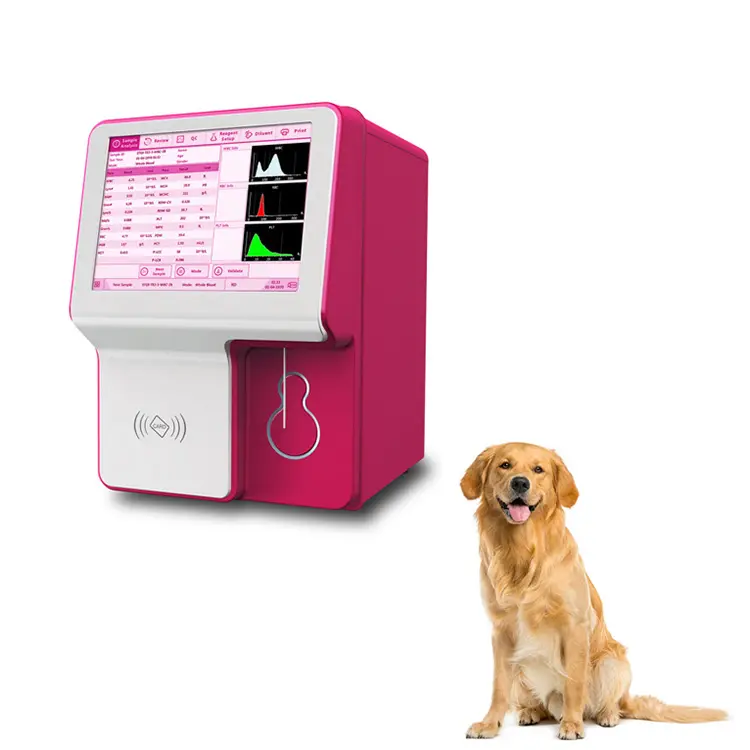 Factory Price 10.4-inch Color Touch Screen 4 Usb Ports 26 Parameters 3-part Veterinary Hematology Analyzer Price in Pakistan