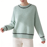 Pulls en cachemire en gros 2026 – Nouveaux pulls tendance pour femmes, vêtements amples à manches longues pour femmes