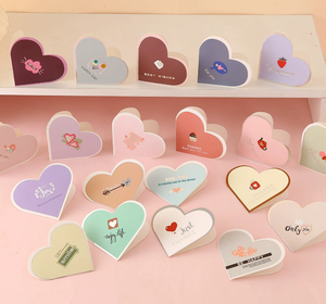 Cartes <span class=keywords><strong>de</strong></span> remerciement personnalisées, mini-cartes d'<span class=keywords><strong>anniversaire</strong></span> universelles pour les fêtes, la Saint-Valentin, jolies cartes <span class=keywords><strong>de</strong></span> vœux <span class=keywords><strong>de</strong></span> dessin animé avec enveloppe - Product Image 3