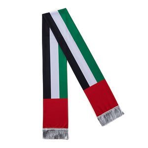 उए राष्ट्रीय दिवस प्रचार सबलिमिनेशन कस्टम स्कार्फ डिजिटल प्रिंटिंग पॉलिएस्टर राष्ट्रीय ध्वज स्कार्फ - Product Image 2