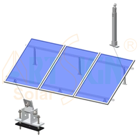 Système de montage solaire réglable Art Sign, support de panneau solaire en aluminium, support de montage de panneau solaire OEM pour les Philippines