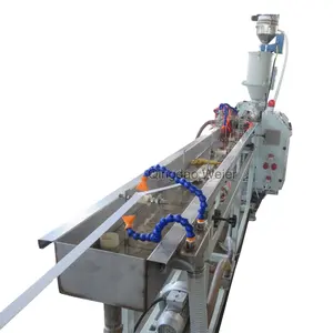 Máquinas de pvc que fazem oportunidades de negócios fabricação da faixa de borda de pvc plástico máquina de extrusão