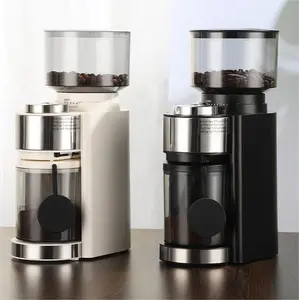에스프레소 용 전문 튄 방지 막힘 방지 산업 커피 머신 전기 원추형 버 상업용 커피 그라인더
