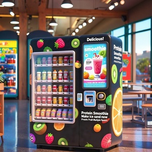 Haloo Distributeur Automatique De Smoothie yüzlü dondurulmuş meyve otomat envanter otomat yüzlü - Product Image 2