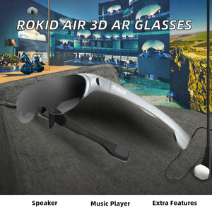 Estación para Gafas Inteligentes AR 3D Air, Pantalla de 120 Pulgadas, OLED 1080P, Pantalla Dual, 43 FoV, 55PPD, Carga Tipo-C, Reproductor de Música, Juegos en Casa - Product Image 2