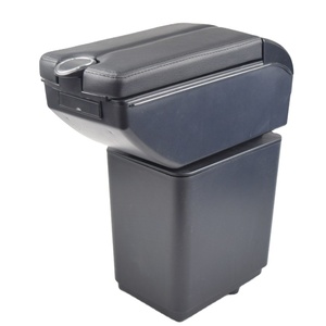 Vtear Boîte d'Accoudoir Centrale Style Auto, <span class=keywords><strong>Accessoires</strong></span> USB ABS pour Citroën <span class=keywords><strong>Berlingo</strong></span> Peugeot Partner Tepee - Product Image 1