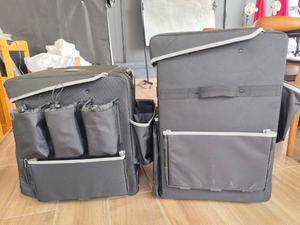 Chariot rapide exécutif de nettoyage de maintien de la maison chariot roulant universel léger et sac organisateur - Product Image 2