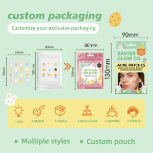 2026 بيع بالجملة مباشر من المصنع رائج البيع لاصقات حب الشباب لعيد الفصح بتصاميم دجاجة و أرنب لطيفة لتغطية البثور |   سعر المصنع - Product Image 4