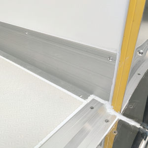 Perfil de Esquina Interior de Aluminio de 30/35 mm para Camiones Refrigerados - Protector de Esquina Interna para Carrocería de Camioneta - Product Image 4