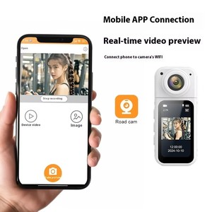 Máy ảnh ngón tay cái thể thao cầm tay với tuổi thọ pin siêu dài có thể xoay 180 ° 1080P HD hỗ trợ ngoài trời từ tính - Product Image 2