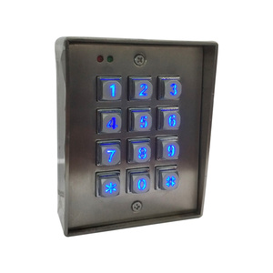 Hoogbeveiligde Numerieke Deurslot Toegangscontrolesysteem Roestvrijstalen <span class=keywords><strong>Keypad</strong></span>-B661 - Product Image 6