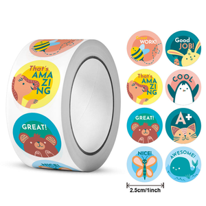 Pegatinas de Recompensa Dentales Personalizadas <span class=keywords><strong>para</strong></span> Niños, Rollo de Etiquetas Autoadhesivas con Dibujos Animados <span class=keywords><strong>para</strong></span> el Cepillado de <span class=keywords><strong>Dientes</strong></span>, <span class=keywords><strong>para</strong></span> Dentistas, Maestros y Material Escolar - Product Image 2