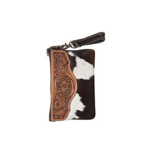 Bolso de mano para mujer, de piel auténtica con pelo, color marrón, de alta calidad, con diseño floral hecho a mano, de fabricantes indios, muy vendido. - Product Image 3