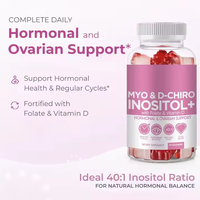Gommes de myo-inositol biologiques de vente chaude pour l'équilibre hormonal des femmes