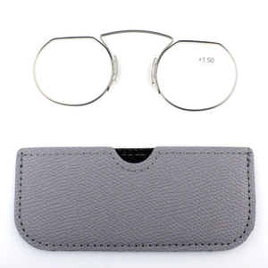 Portable Mini Wallet <strong>Reading</strong> <strong>Glasses</strong> With Clip New Presbyopic Nose <strong>Glasses</strong> For Elderly Stick Phone Wallet Positioned Lens - Product Image 6
