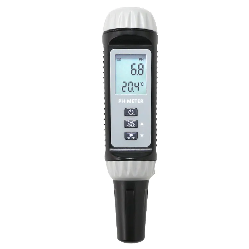 YW-612 penguji PH Meter, profesional Digital 2-in-1 temperatur/PH Meter presisi tinggi air pH mobil antibeku