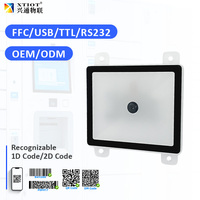 Módulo Escáner de Códigos de Barras DataMatrix de Alta Resolución, Lector de Códigos QR Pequeño, Integración USB TTL OEM para Terminales de Hospital XT206H3
