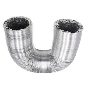 Zeitgemäßes Design HLK-Kanal Aluminium folie PET Flexible Schornstein auskleidung Feuer hemmendes Material Lüftungs kanal - Product Image 4