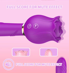 12 fréquences aspiration et <span class=keywords><strong>queue</strong></span> Vibration Rose gode vibrateur sexuel Rose Sex Toy sucer Clitoris vibrateur pour femmes dames - Product Image 4