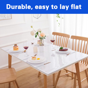 Trasparente PVC scrivania da ufficio Pad per Computer in vinile <span class=keywords><strong>vetro</strong></span> protezione da <span class=keywords><strong>tavolo</strong></span> per sala da pranzo comodino tappetino Mouse - Product Image 6