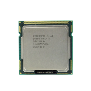 Processore I5-660 <span class=keywords><strong>2</strong></span> core 4 thread 3.33GHz Base 3.60GHz Turbo LGA 1156 <span class=keywords><strong>4MB</strong></span> <span class=keywords><strong>Cache</strong></span> 73W TDP - Product Image 1