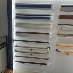 Pasamanos de Pared de Corredor de PVC y Aluminio, Alta Resistencia al Impacto, Ignífugos para Uso Hospitalario - Product Image 4