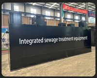 Station d'épuration des eaux usées intégrée industrielle de 500 m3/jour pour les eaux usées municipales