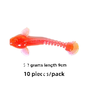 Leurre souple bionique agressif en PVC pour <span class=keywords><strong>la</strong></span> pêche explosive, idéal pour le bar noir en <span class=keywords><strong>rivière</strong></span> et en lac, <span class=keywords><strong>sans</strong></span> hameçons - Product Image 6