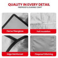 Tablier de soudage résistant à la protection ignifuge pour couper le meulage et la soudure