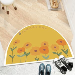 Großhandel Elegante Haushalt Saugfähige Badezimmer matte Imitieren Kaschmir Tür Schlafzimmer matte Frische Plüsch Nachttisch matte - Product Image 4