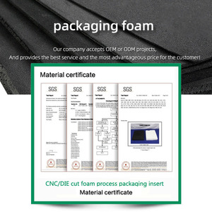 Boîte d'emballage personnalisée en usine 2026, vente chaude, emballage découpé à la forme, insert en <span class=keywords><strong>mousse</strong></span> XLPE, protection antichoc à l'intérieur - Product Image 2