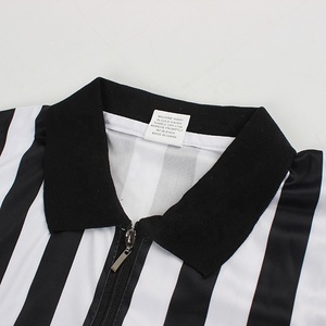 Maillot d'arbitre de basket-ball personnalisé HEALY, chemise d'arbitre de rugby et de football pour homme, manches courtes, fermeture éclair, uniforme d'arbitre - Product Image 4