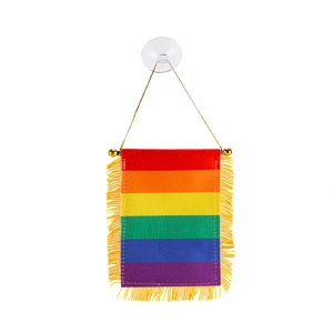 Banderas Personalizadas para Ventanas de Auto, Económicas, con Tela Resistente al Viento, para Eventos al Aire Libre y Promociones Empresariales - Product Image 1